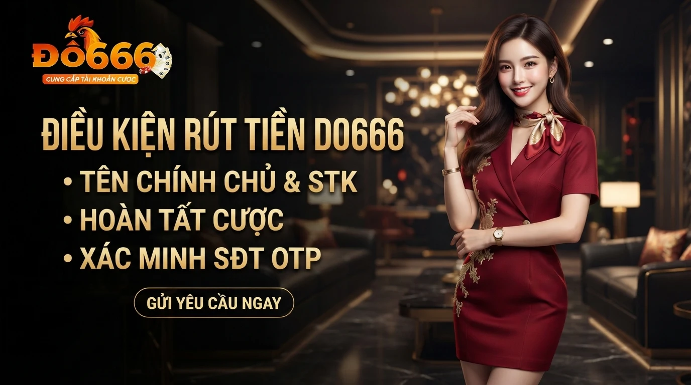 do666 dieu kien bat buoc de giao dich rut tien do666 duoc duyet nhanh