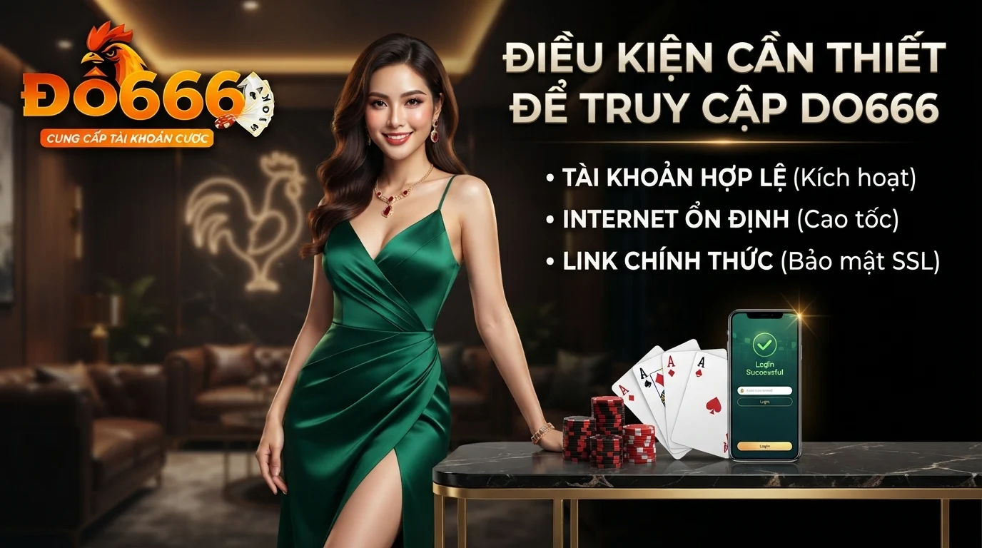 do666 dieu kien can thiet de truy cap tai khoan do666 suon se