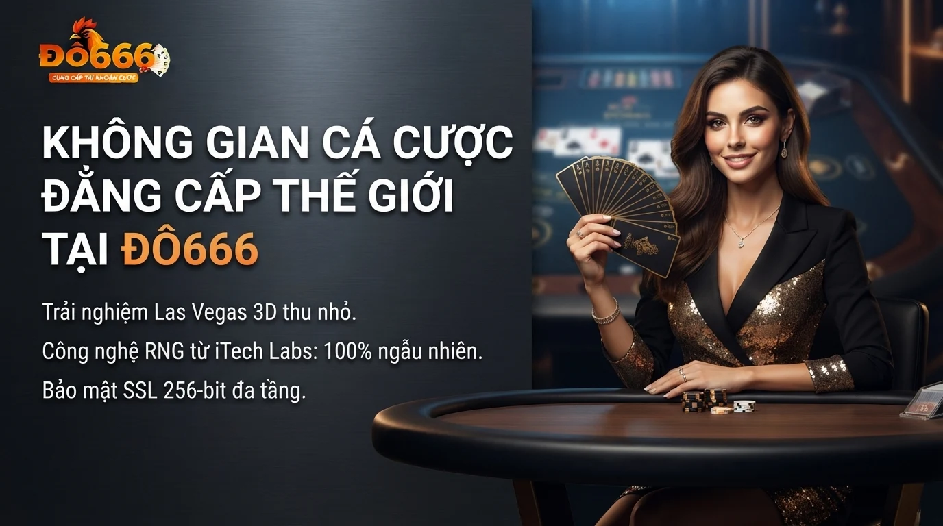 do666 khong gian ca cuoc game bai 3d dang cap quoc te tai do666