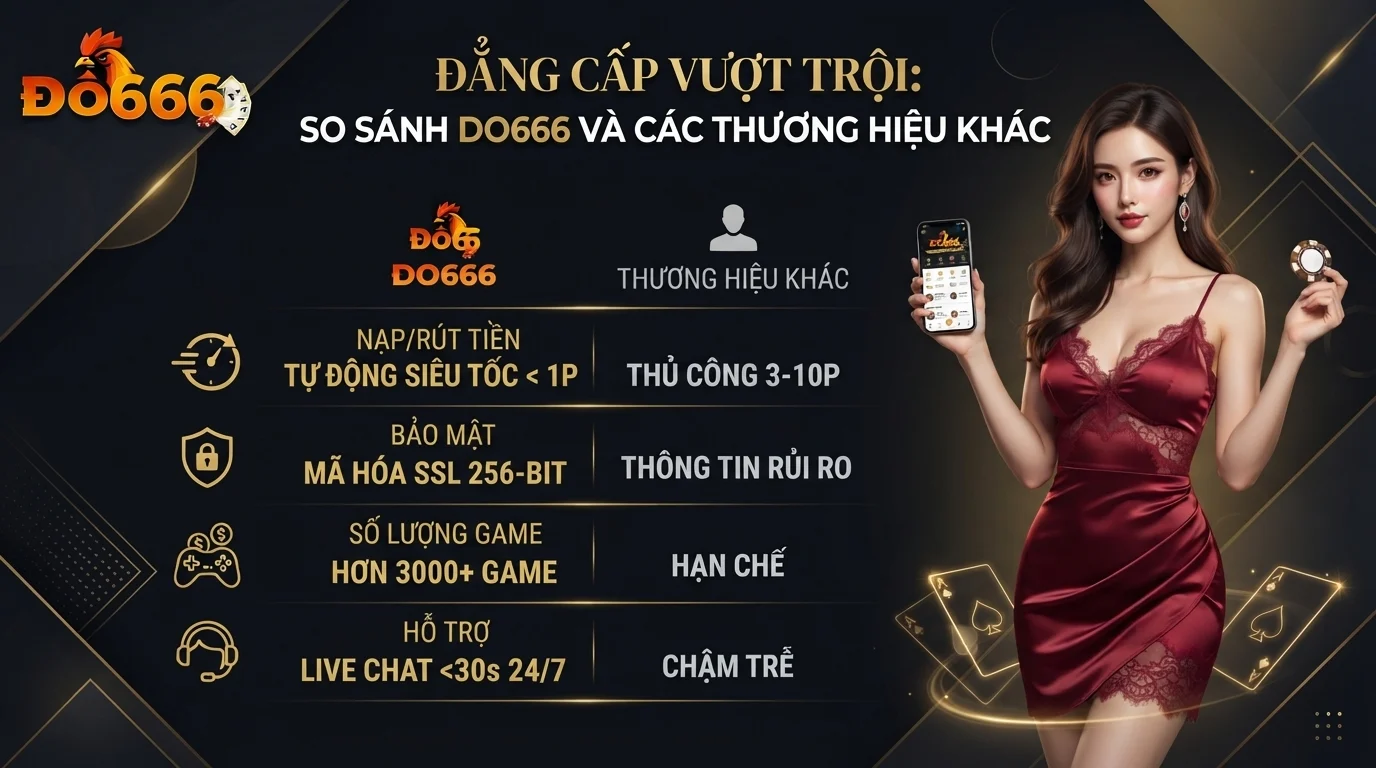 do666 so sanh chi tiet giua nha cai do666 va cac thuong hieu khac